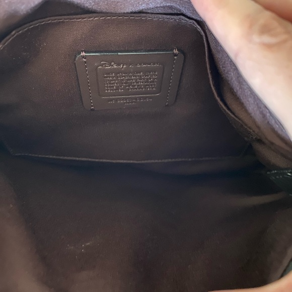 Coach x Disney Rowan file crossbody leather Shoulder Bag with Evil Queen Design - Picture 13 of 15